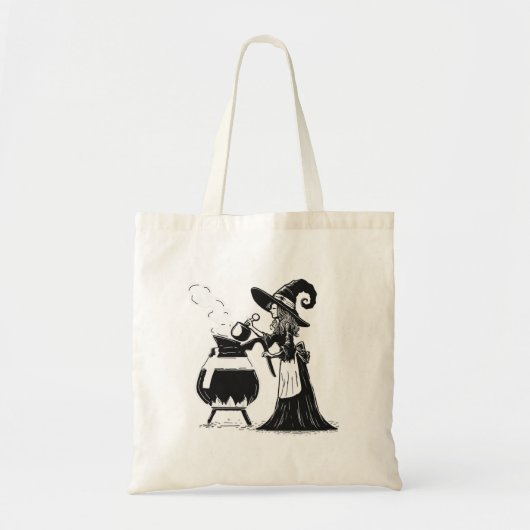 Halloween Coffee Tote Bag (Voorkant)