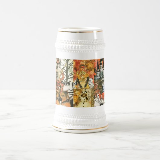  Halloween Collage Bierpul (Center)