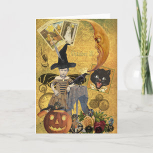 Halloween Collage Kaart