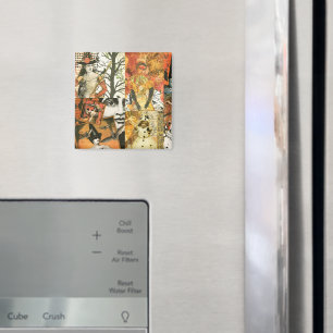  Halloween Collage Magneet