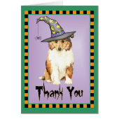 Halloween Collie Bedankt (Voorkant)