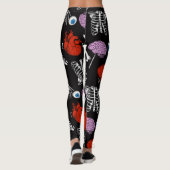 Halloween coloré Leggings (Dos)