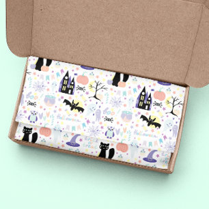 Halloween Colorful Business Tissuepapier