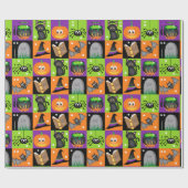 Halloween Colors Cadeaupapier (Vlak)