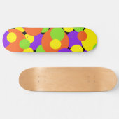Halloween Colors | Cirkels | Skateboard (Horizontaal)
