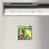 Halloween Comic Book Magneet (Insitu (Vaatwasser))