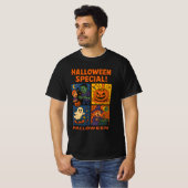 Halloween Comic  Unisex Man Vrouw T-shirt (Voorkant volledig)