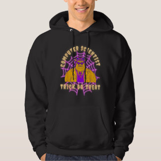 Halloween Computer Scientist Nerd Coder JavaScript Hoodie