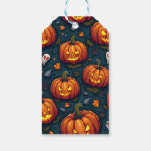 Halloween-concept Cadeaulabel (Achterkant)