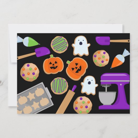 HALLOWEEN COOKIE INVITATION (Dos)