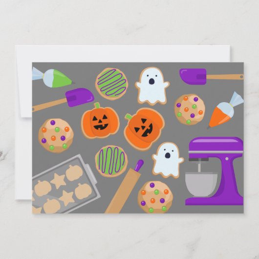 HALLOWEEN COOKIE INVITATION (Dos)
