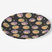 Halloween Cookie Party Borden Papieren Bordje (Gekanteld)