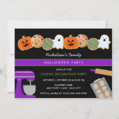 HALLOWEEN COOKIE PARTY UITNODIGING (Voorkant)