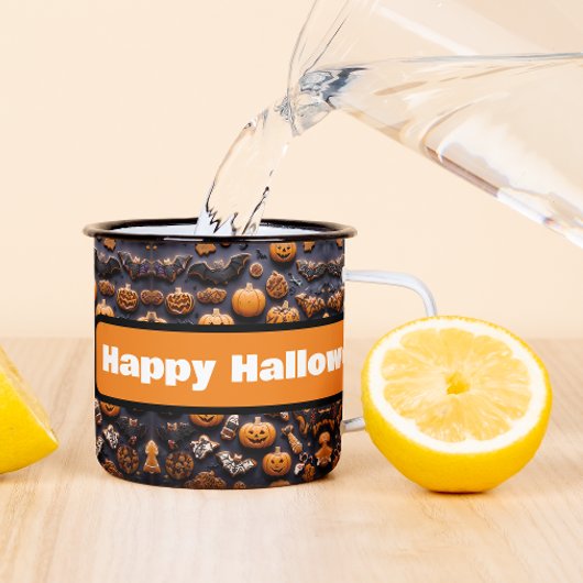 Halloween Cookies Gingerbread Coffee Mok