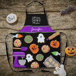 HALLOWEEN COOKIES Tout-En Imprimer Tablier<br><div class="desc">Cute biscuits à l'halloween pour le boulanger parfait</div>