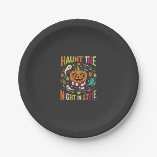 Halloween Cool Jack Lantaarn Papieren Bordje