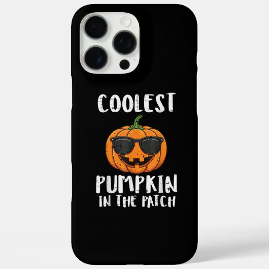 Halloween Coolste Pompoen Patch Kostuum Mannen Jon Case-Mate iPhone Case (Achterkant)