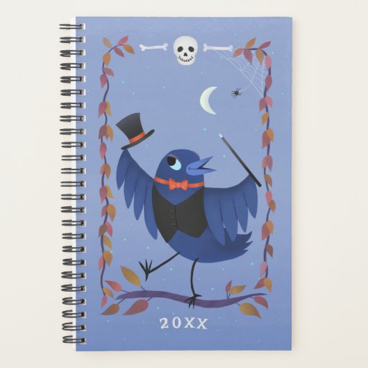 Halloween Corbeau Corbeau Lune Magie (Devant)