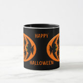 Halloween Corbeaux café Mug (Centre)