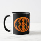 Halloween Corbeaux café Mug (Gauche)