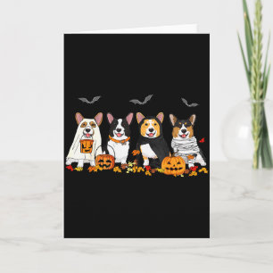 Halloween Corgi Geest Soky Corgi Liefhebbers Hond Kaart