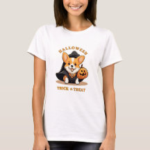 Halloween Corgi T-shirt