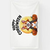 Halloween Corgiween, Spooky Corgi Dog Spandoek (Verticaal)