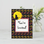 Halloween Corn Corn Custom Party Invitations (Debout devant)