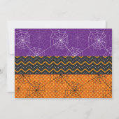 HALLOWEEN COSTUME ANNIVERSAIRE FÊTE INVITATION (Dos)