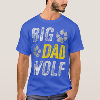 Halloween Costume Dad Funny Big Dad Wolf  T-shirt