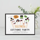 HALLOWEEN COSTUME FÊTE INVITATION (Debout devant)