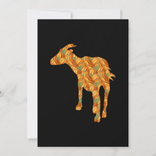 Halloween Costume Goat Gift Save The Date