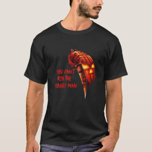 Halloween Costume je kan het Man niet doden. T-shirt
