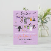Halloween Costume Party Clothesline invitation (Debout devant)
