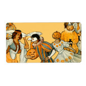  Halloween Costume Party Etiket (Voorkant)
