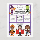 Halloween Costume Party for Kids Invitation (Devant)