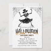 Halloween Costume Party Kaart (Voorkant)