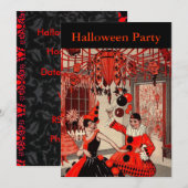  Halloween Costume Party Kaart (Voorkant / Achterkant)