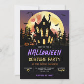 Halloween Costume Party Kaart (Voorkant)