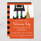 Halloween Costume Party Kaart (Voorkant / Achterkant)