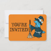 Halloween Costume Party Personnalisable Invitation (Dos)