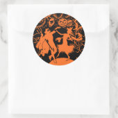  Halloween Costume Party Ronde Sticker (Tas)