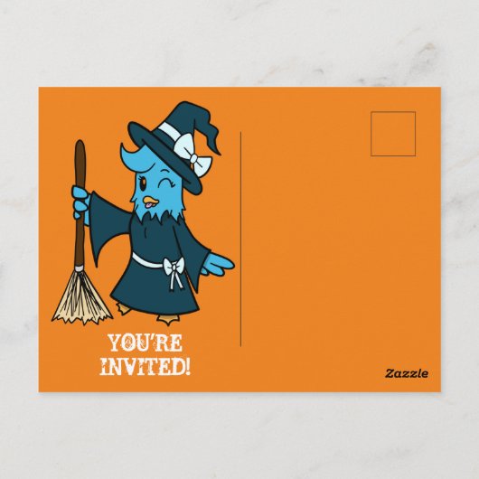 Halloween Costume Party sur mesure invitation (Dos)