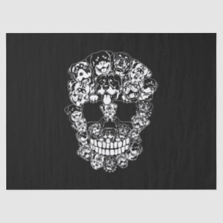 Halloween Costume Skull Rottweiler Hondenliefhebbe Tissuepapier