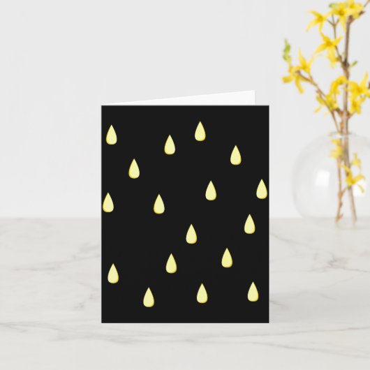 Halloween Costume Strawberry Seed Pattern Funny La Kaart (Gele Bloem)