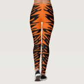 Halloween Costume Tiger Stripes Leggings (Dos)