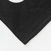 Halloween Costume White Clouds Fleece Deken (Hoek)