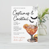 Halloween Costumes & Cocktails Invitation (Debout devant)