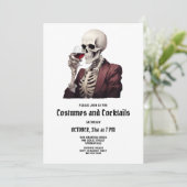 Halloween Costumes & Cocktails Invitation de la fê (Debout devant)