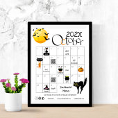 Halloween Countdown Advent Kalender Schattigee pic Flyer